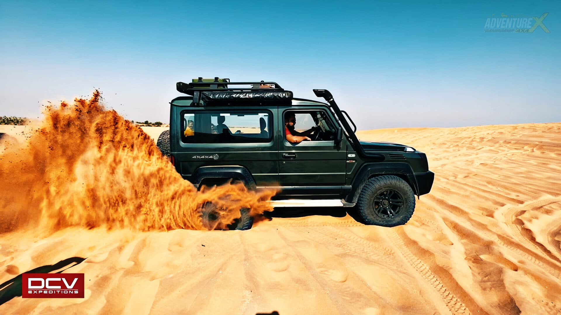Jaisalmer desert 4x4 expedition, AdventureX4x4 convoy — frame 7