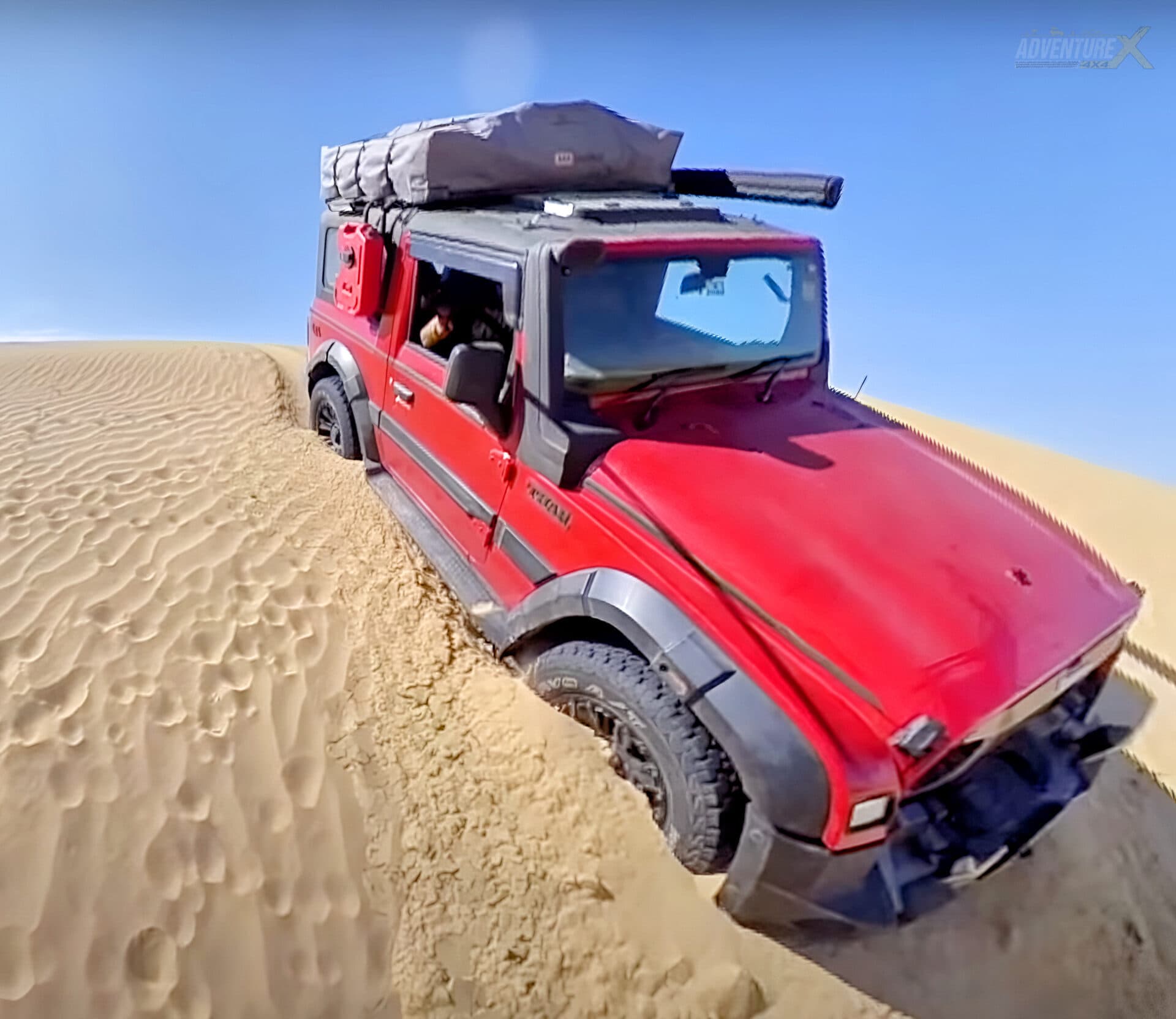 Jaisalmer desert 4x4 expedition, AdventureX4x4 convoy — frame 10