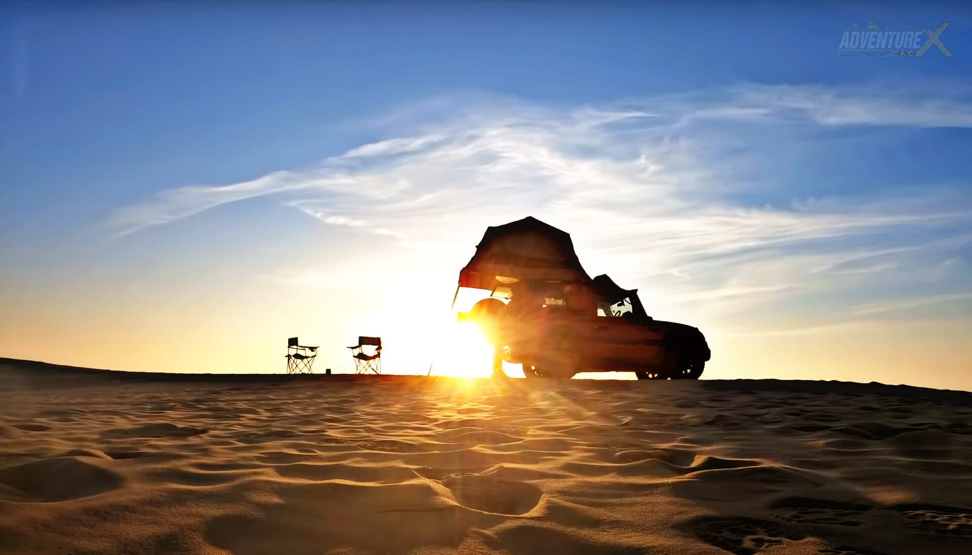 Jaisalmer desert 4x4 expedition, AdventureX4x4 convoy — frame 13