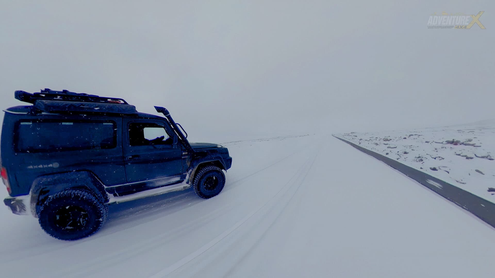 Winter Spiti 4x4 expedition, AdventureX4x4 convoy — frame 21