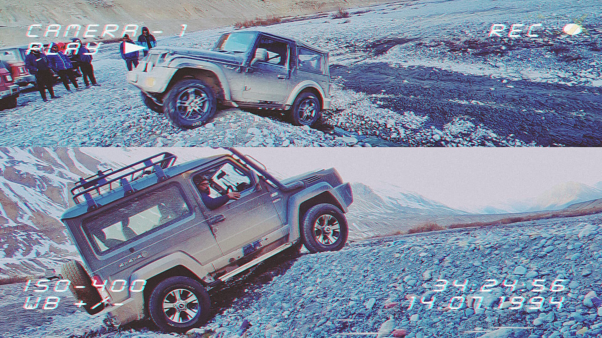 Winter Spiti 4x4 expedition, AdventureX4x4 convoy — frame 23