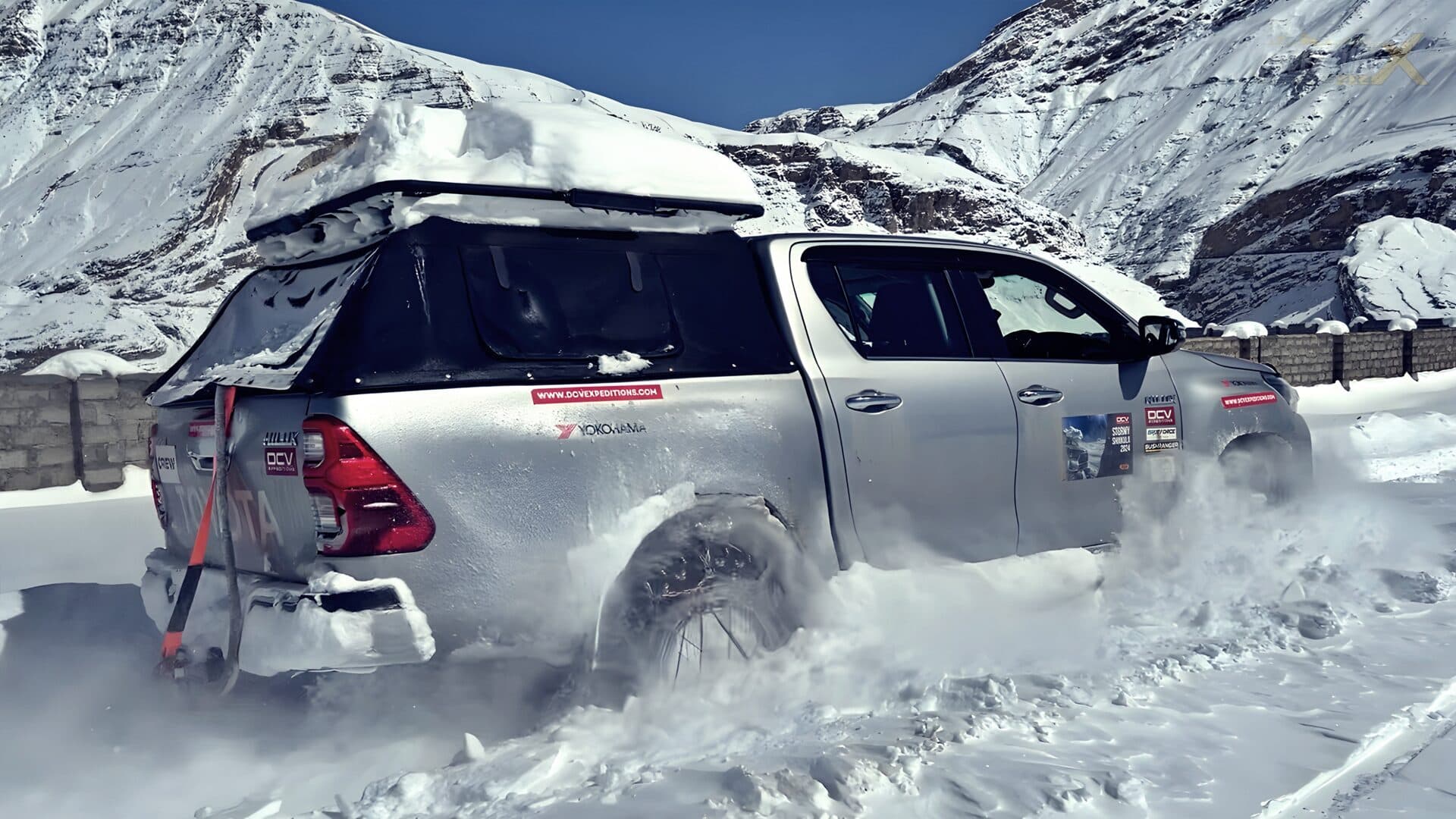Winter Spiti 4x4 expedition, AdventureX4x4 convoy — frame 34