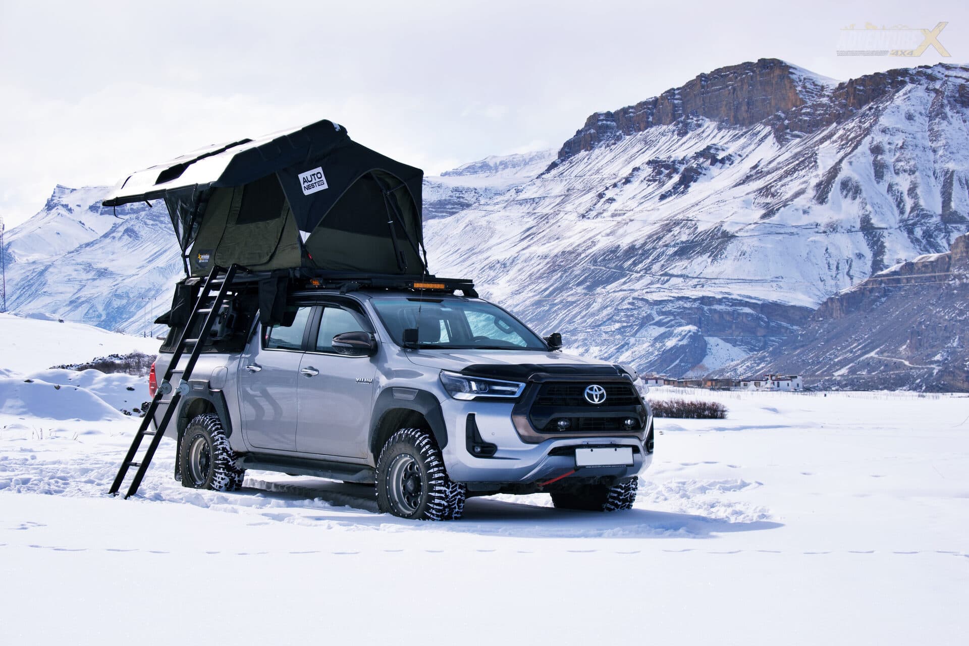 Winter Spiti 4x4 expedition, AdventureX4x4 convoy — frame 42