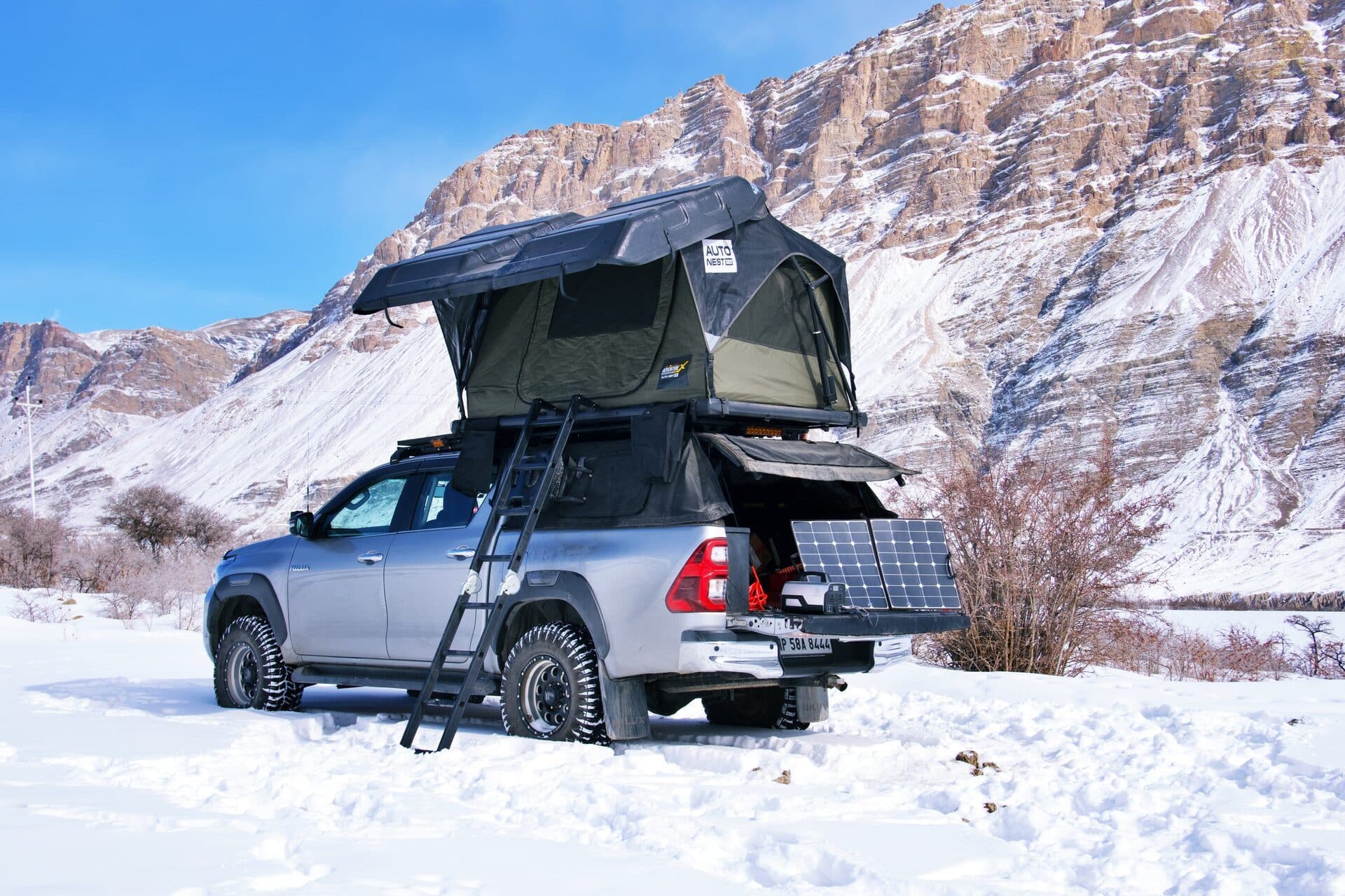 Winter Spiti 4x4 expedition, AdventureX4x4 convoy — frame 43