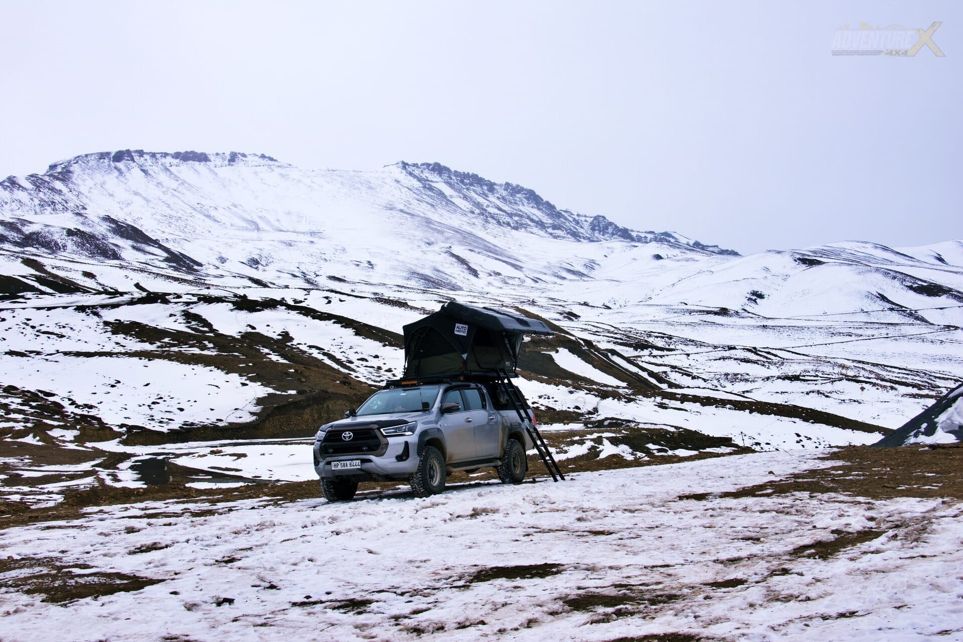 Winter Spiti 4x4 expedition, AdventureX4x4 convoy — frame 46