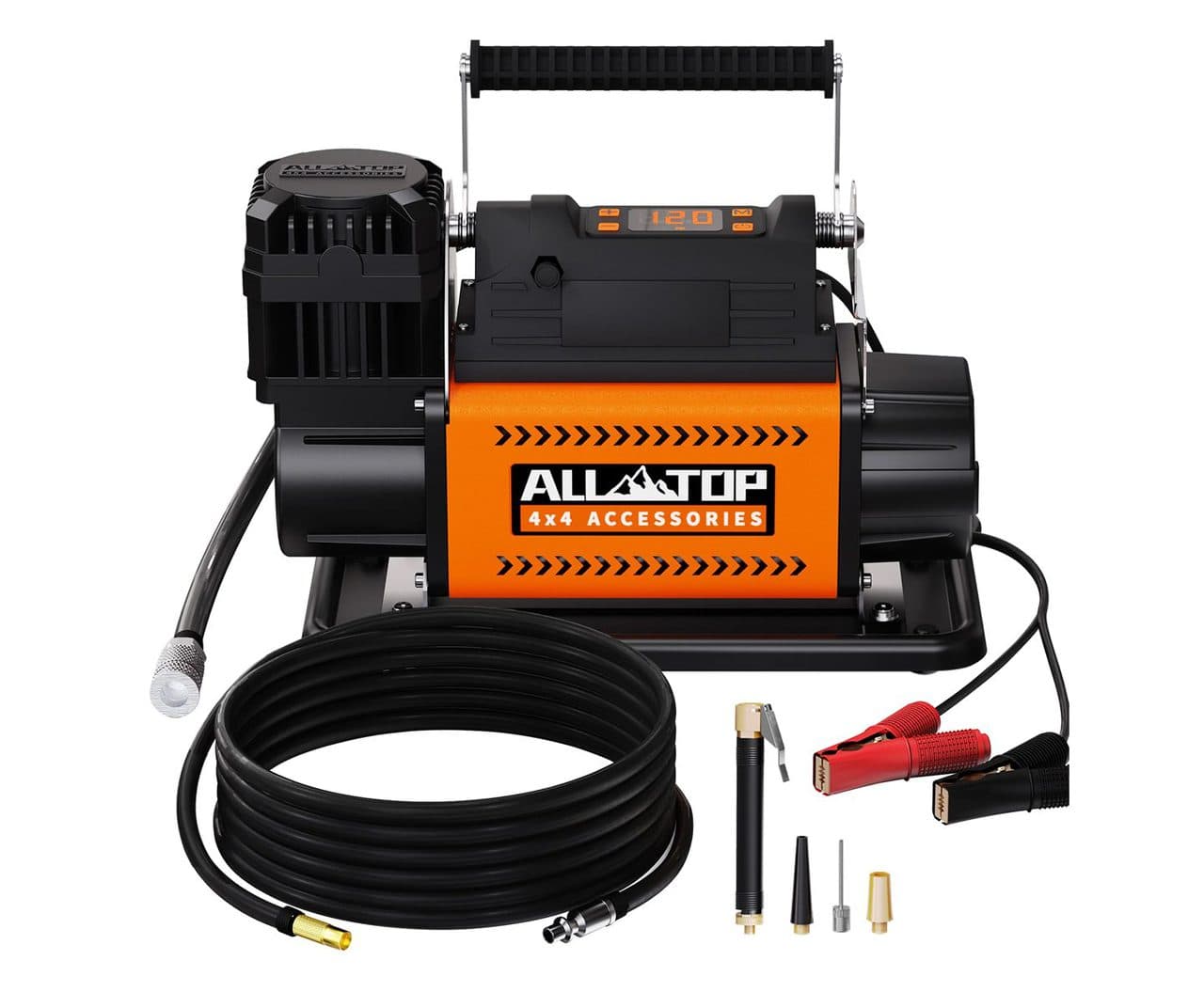 Air Compressor Kit With LCD Control Panel -150PSI – 200LPM – 12V DC — AdventureX4x4