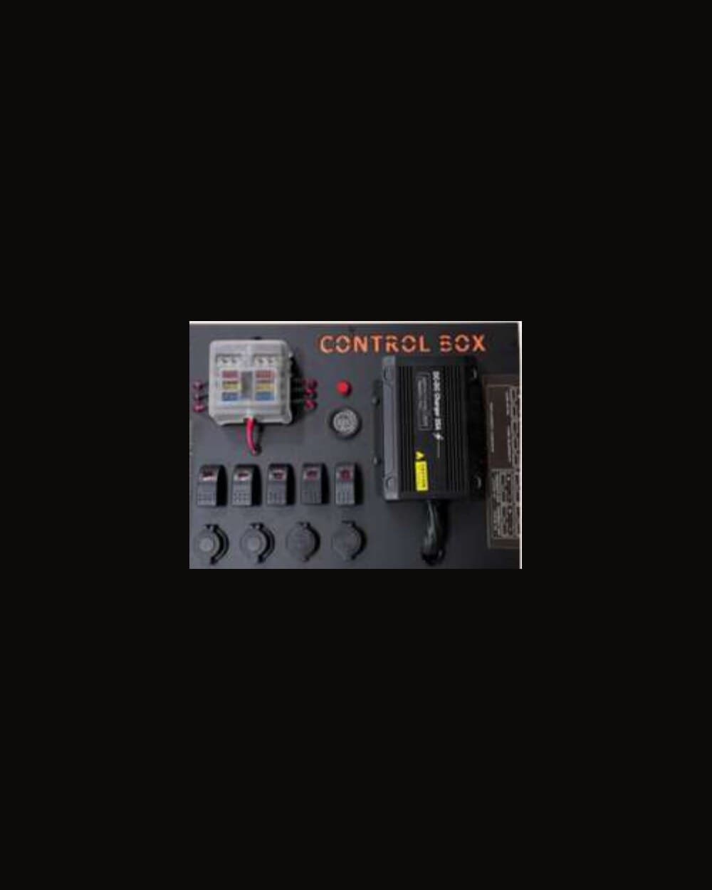 Control Box with 25A DC-DC Charger