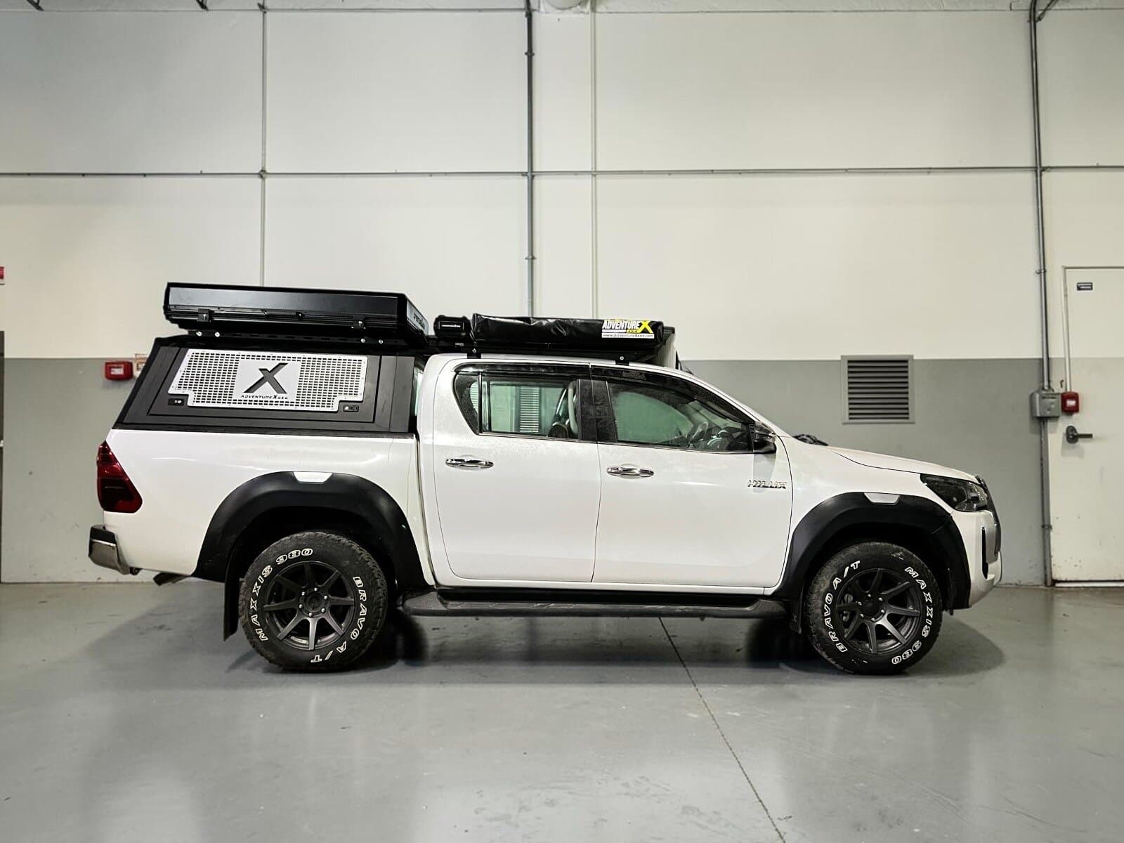 Hilux Expedition Series Full Height Canopy on a Toyota Hilux — AdventureX4x4