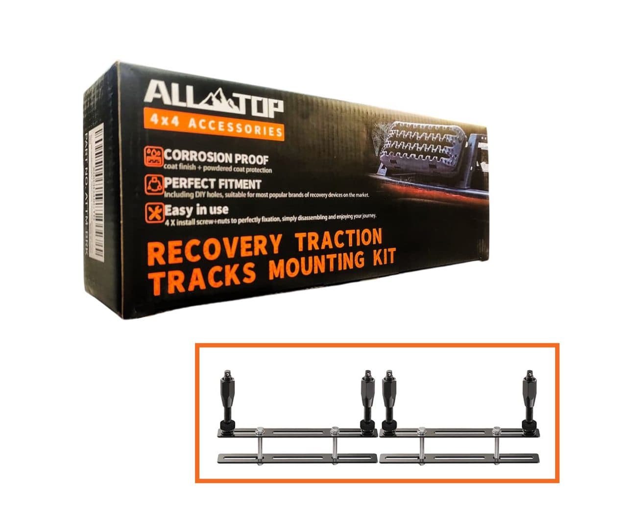 Recovery Board Mount Kits — AdventureX4x4