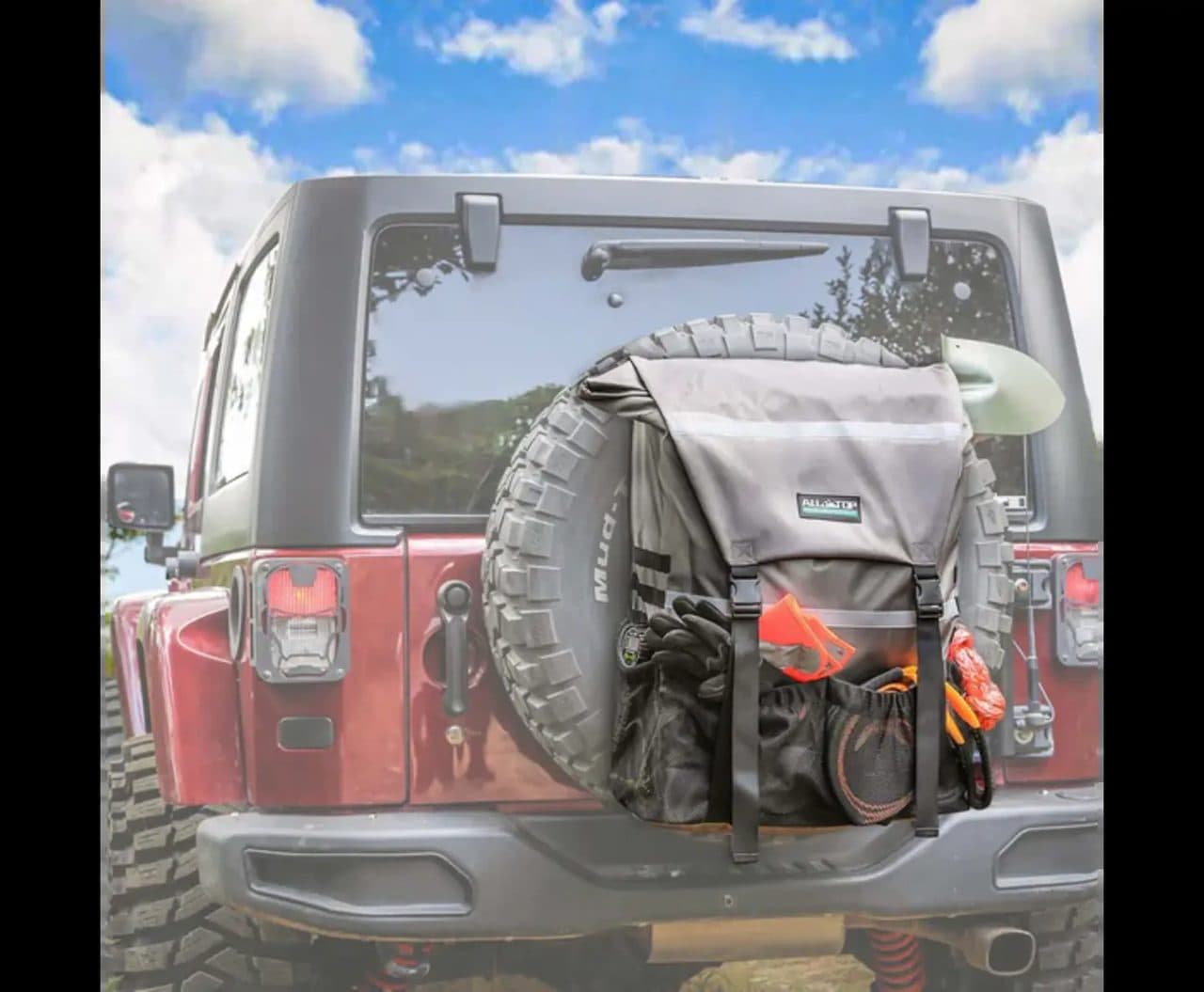 Spare Tire Trash Bag – Rhino Gray