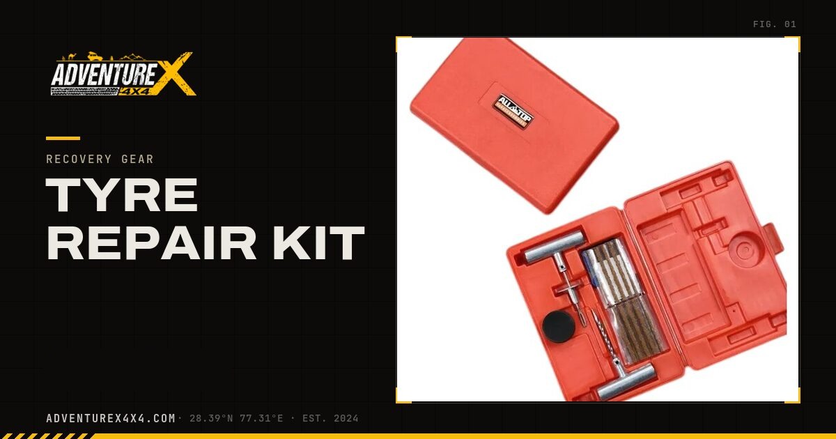 Tyre Repair Kit — Plug Puncture Repair for 4x4 Off-Road | AdventureX4x4